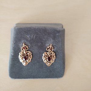 Garnet Earrings